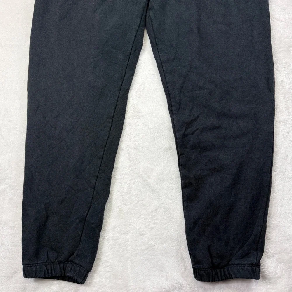Jordan Flight Essentials Men Black Cotton French Terry Sweatpants Joggers Large